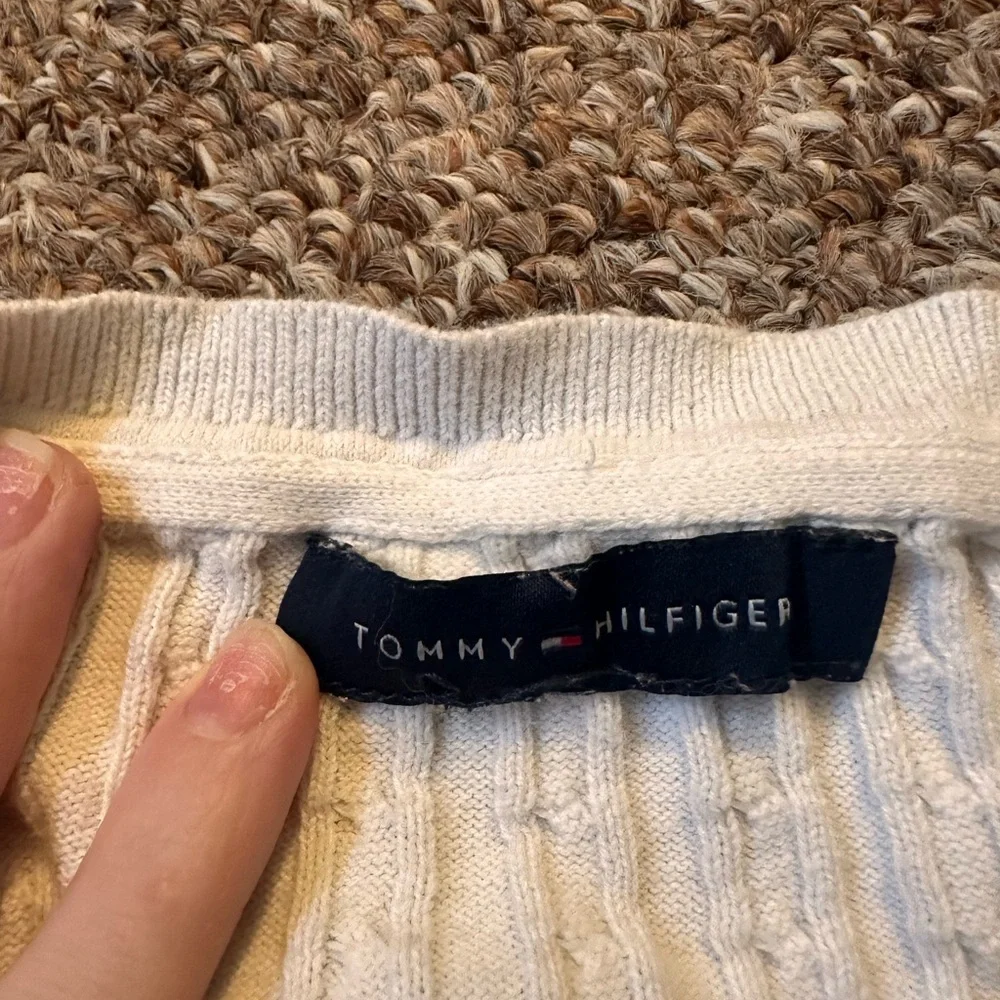 tommy hilfiger cable knit sweater - Picture 3 of 6